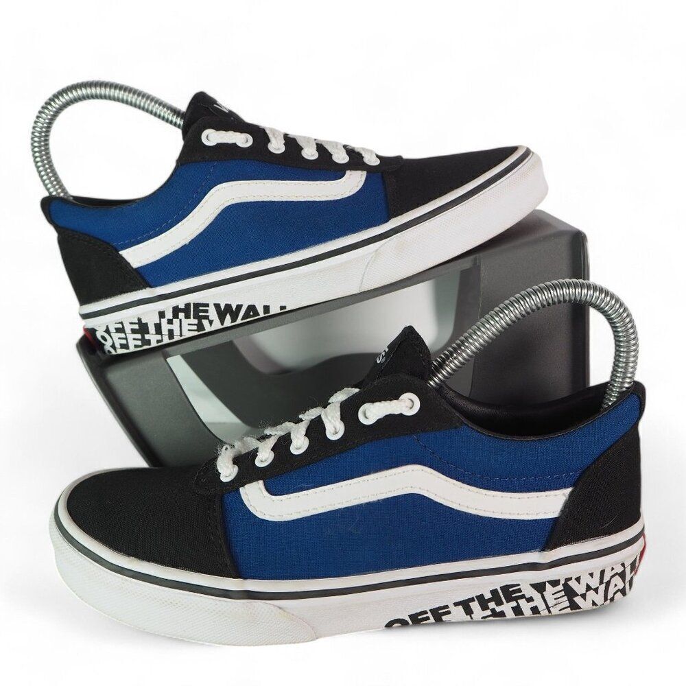 Vans Ward OTW Skate Sneakers Black / Blue‎ / White Youth 4